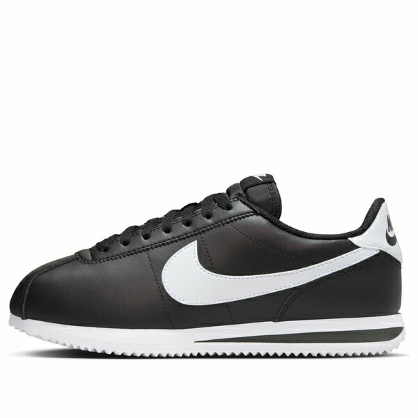 Nike ナイキ レディース スニーカー Black/White 【(WMNS) Nike Cortez Leather \u0027Black White\u0027 DN1791-001】  大きさ US_7(24.0糎)