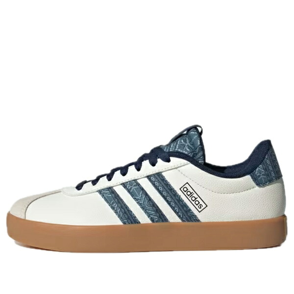 adidas アディダス レディース スニーカー Off White/Night Indigo/Gum 【(WMNS) adidas Vl Court 3.0 \u0027Off White Night Indigo Gum\u0027 IH4809】  大きさ US_5(22.0珊)
