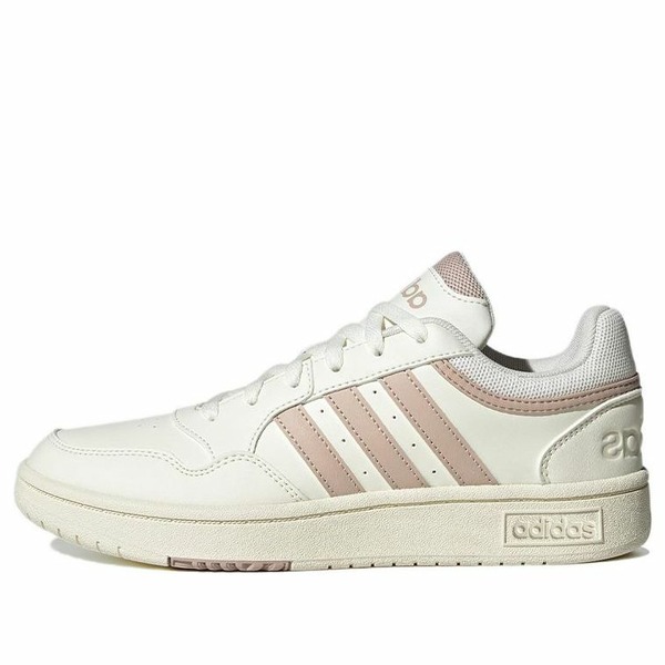 adidas アディダス レディース スニーカー Off White/Wonder Taupe/Footwear White 【(WMNS) adidas Hoops 3.0 'White Light Brown' HP7965】 サイズ US_8.5(25.5cm)|asty