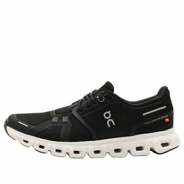 On Running オン ランニング レディース スニーカー Black/White 【(WMNS) On Running Cloud 6 'Black White' 3WF10060299】 サイズ US_8(25.0cm)｜asty