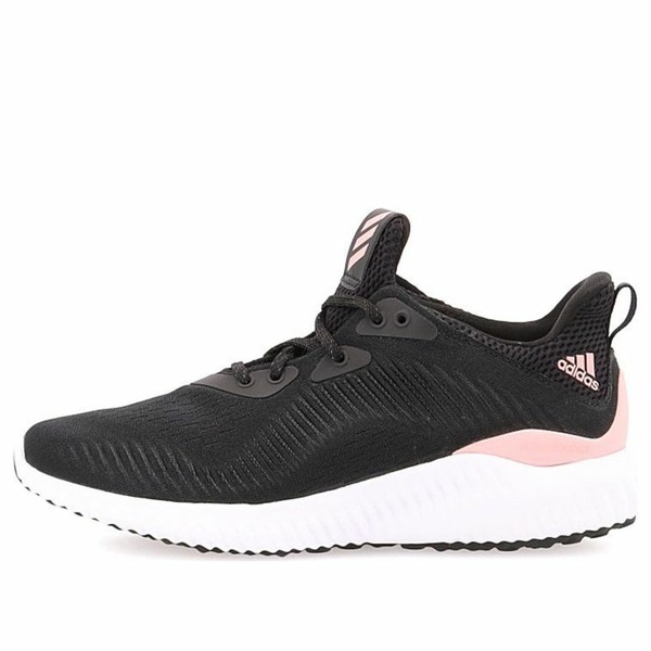 adidas アディダス レディース スニーカー Black/White/Pink 【(WMNS) adidas Alphabounce 1 'Black White Pink' FW4858】 サイズ US_5.5(22.5cm)|asty