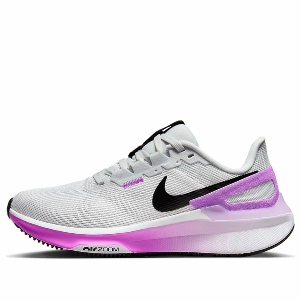 Nike ナイキ レディース スニーカー White/Pure Platinum/Fuchsia Dream/Black 【(WMNS) Nike Air Zoom Structure 25 'White Fuchsia Dream' DJ7884-100】 サイズ US_5.5(22.5cm)｜asty