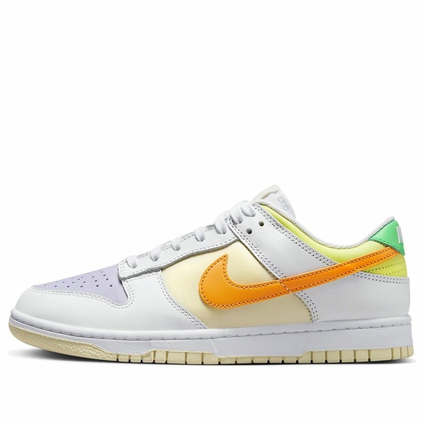Nike ナイキ レディース スニーカー White/Sundial-Light Lemon Twist 【(WMNS) Nike Dunk Low \u0027Spring Mix\u0027 FJ4742-100】  大きさ US_5(22.0糎)