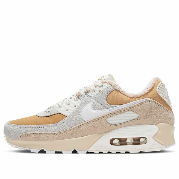 Nike ナイキ レディース スニーカー White/Gray/Brown 【(WMNS) Nike Air Max 90 'Wild Pack - Twine' DC5271-737】 サイズ US_7.5(24.5cm)画像