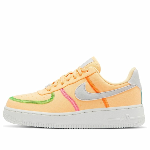 Nike ナイキ レディース スニーカー Melon Tint/Photon Dust/Poison Green/Pink Blast/Hyper Crimson/Blue Fury 【(WMNS) Nike Air Force 1 LX \u0027Melon Tint Photon Dust Poison Green\u0027 DD0226-800】  大きさ US_5(22.0糎)