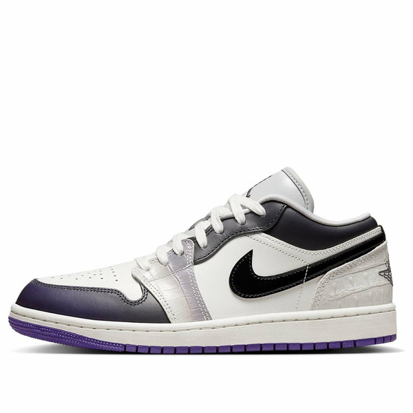 Air Jordan ジョーダン レディース スニーカー Sail/Black/Sail/Cement Grey/Playful Pink/Field Purple 【(WMNS) Air Jordan 1 Low SE 'Punk Rock' HF5759-101】 サイズ US_6(23.0cm)｜asty