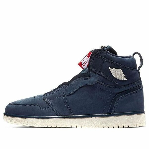 Air Jordan ジョーダン レディース スニーカー Dark Blue 【(WMNS) Air Jordan 1 High Zip \u0027Navy\u0027 AQ3742-404】  大きさ US_5.5(22.5糎)
