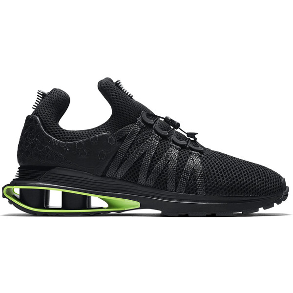 Nike ナイキ メンズ スニーカー  【Nike Shox Gravity Luxe Black Green Strike】  大きさ US_12(30.0珊) Black/Black-Black-Green Strike