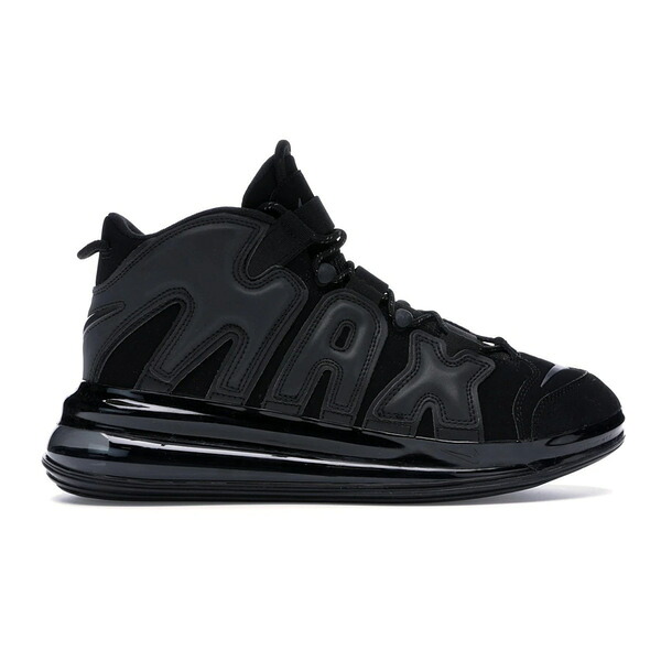 Nike ナイキ メンズ スニーカー  【Nike Air More Uptempo 720 Black】  大きさ US_6.5(24.5珊) Black/Black-Black