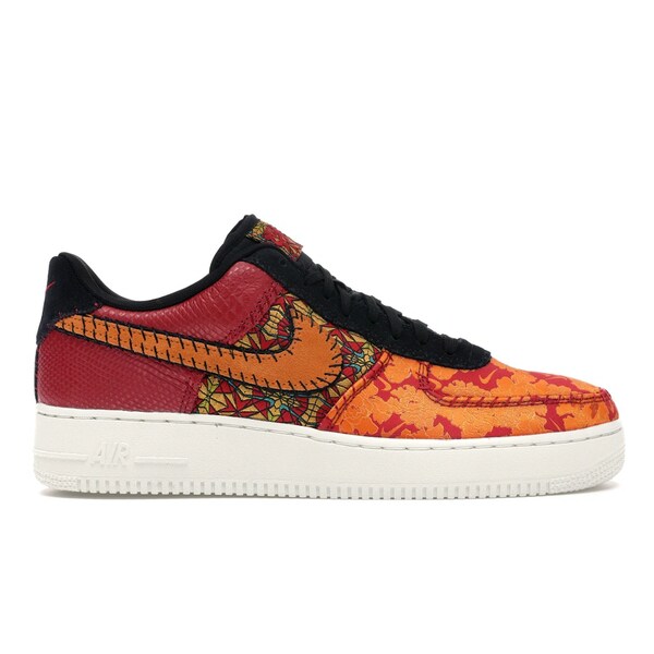 Nike ナイキ メンズ スニーカー  【Nike Air Force 1 Low Chinese New Year (2019)】  大きさ US_10.5(28.5珊) Gym Red/Black-Canyon Gold-Orange Peel