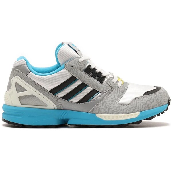 adidas アディダス メンズ スニーカー  【adidas ZX 8000 atmos G-SNK 9】  大いさ US_7.5(25.5糎) Grey/White/Blue