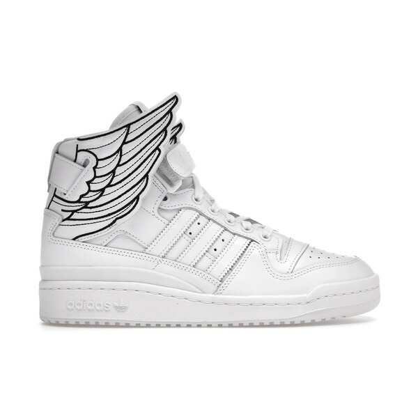 adidas アディダス メンズ スニーカー  【adidas Forum Hi Wings 4.0 Jeremy Scott White Black】  大いさ US_M_4 Footwear White/Core Black