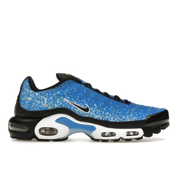 Nike ナイキ メンズ スニーカー 【Nike Air Max Plus Naples】 サイズ US_8(26.0cm) Light Photo Blue/Black/White/Metallic Gold/University Gold/Chamois｜asty