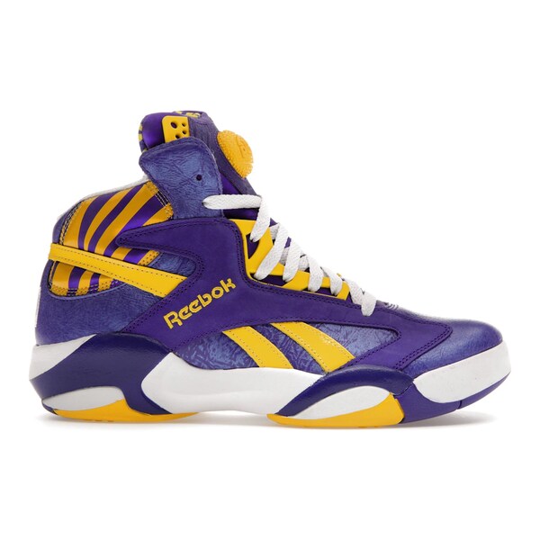 Reebok リーボック メンズ スニーカー  【Reebok Shaq Attaq LSU Tigers】  大いさ US_10.5(28.5糎) Purple/Yellow-White