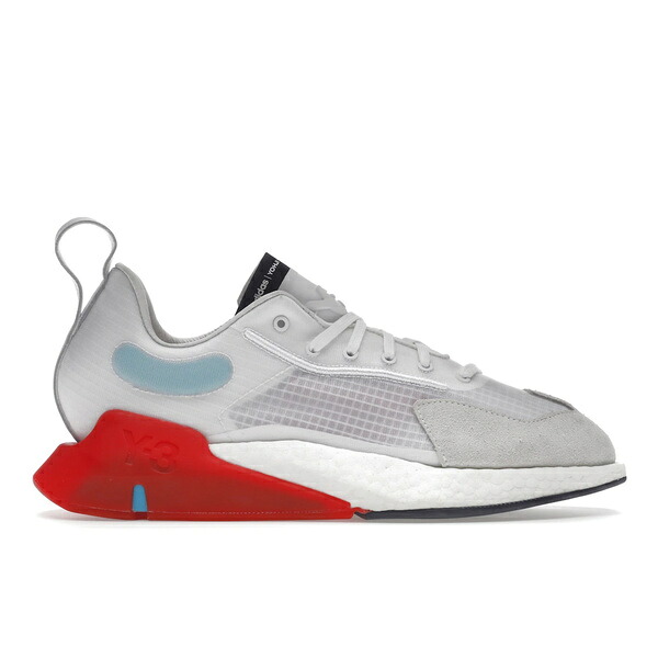adidas アディダス メンズ スニーカー  【adidas Y-3 Orisan White Red Cyan】  大いさ US_9(27.0糎) Core White/Red/Signal Cyan
