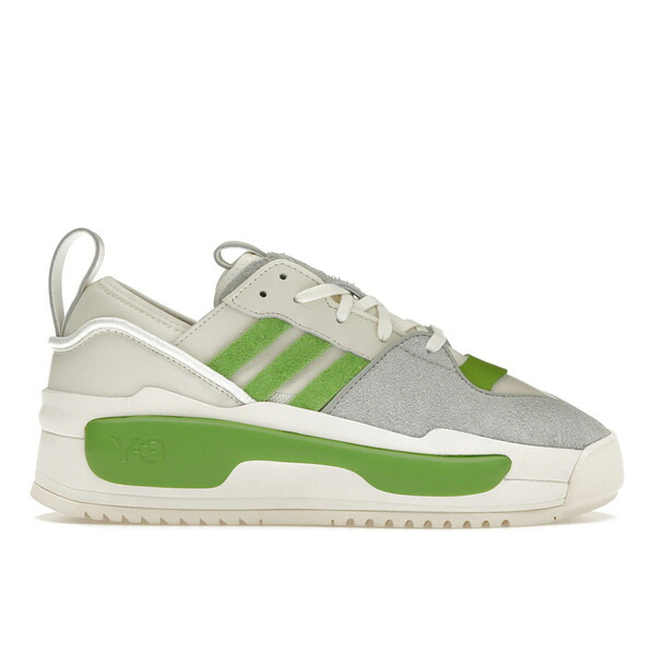 adidas アディダス メンズ スニーカー  【adidas Y-3 Rivalry Off White Team Rave Green Wonder Silver】  大きさ US_9(27.0珊) Off White/Team Rave Green/Wonder Silver