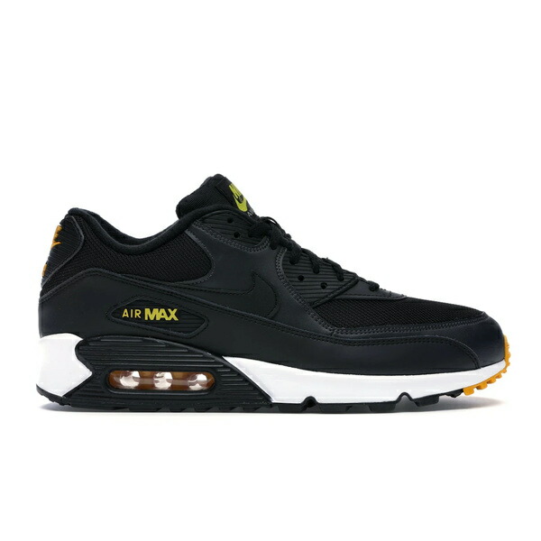 Nike ナイキ メンズ スニーカー  【Nike Air Max 90 Black Amarillo】  大きさ US_10(28.0珊) Black/Anthracite-White-Amarillo