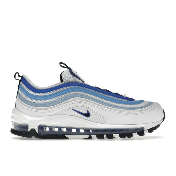 Nike ナイキ メンズ スニーカー  【Nike Air Max 97 Blueberry】  大きさ US_12(30.0珊) White/Psychic Blue/University Blue/Black