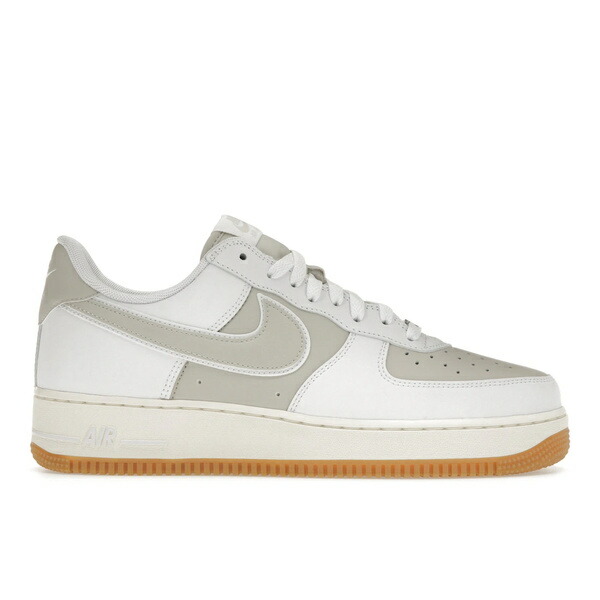 Nike ナイキ メンズ スニーカー  【Nike Air Force 1 Low \u002707 White Sail Light Silver Gum】  大きさ US_6(24.0珊) White/Light Silver/Sail/Light Bone