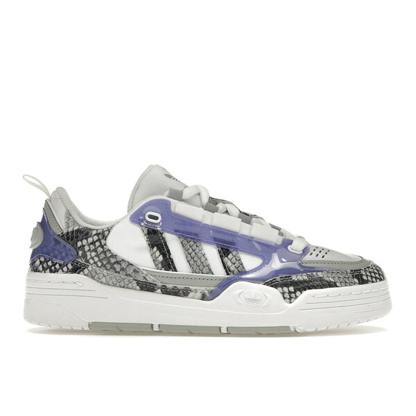 adidas アディダス メンズ スニーカー  【adidas ADI2000 Snakeskin Stone/Purple】  大きさ US_M_4.5 Cloud White/Stone/Purple