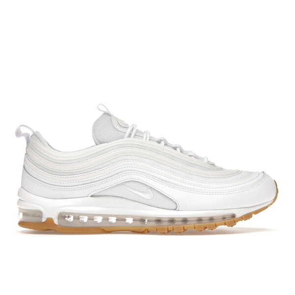 Nike ナイキ メンズ スニーカー  【Nike Air Max 97 White Gum】  大きさ US_7(25.0糎) White/Gum Light Brown/White