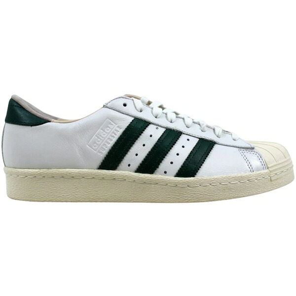 adidas アディダス メンズ スニーカー  【adidas Superstar 80s Recon Crystal White】  大きさ US_6(24.0糎) Crystal White/Green-Off White