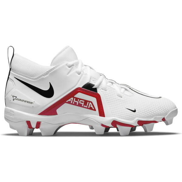 Nike ナイキ メンズ スニーカー  【Nike Alpha Menace 3 Shark University Red】  大きさ US_12(30.0珊) White/University Red/Black