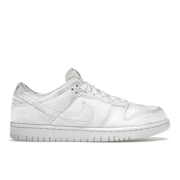 Nike ナイキ メンズ スニーカー  【Nike Dunk Low Dover Street Market Triple White Velvet】  大いさ US_8.5(26.5糎) White/White/White