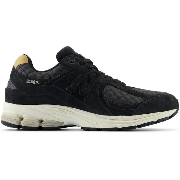 New Balance ニュー平衡にする メンズ スニーカー  【New Balance 2002R Quilted Black】  大きさ US_9(27.0糎) Black/Sea Salt/Tan
