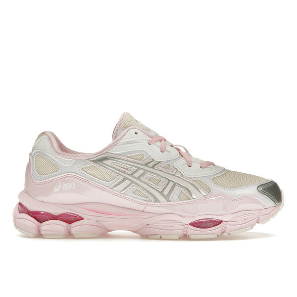 ASICS アシックス メンズ スニーカー  【ASICS Gel-NYC Kicki Yang Zhang Pink Cream Pure Silver】  大いさ US_8.5(26.5糎) Cream/Pure Silver