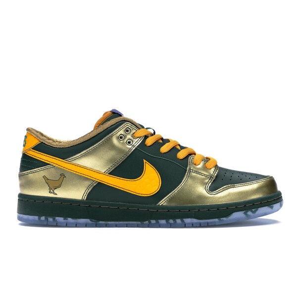 Nike ナイキ メンズ スニーカー  【Nike SB Dunk Low Doernbecher (2018)】  大いさ US_M_4.5 Fir/University Gold-Metallic Gold