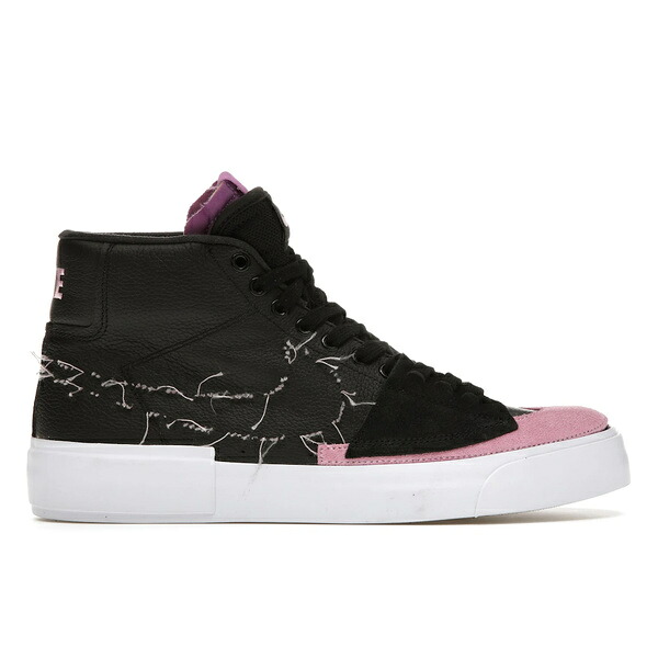 Nike ナイキ メンズ スニーカー  【Nike SB Zoom Blazer Mid Edge Black Pink Rise】  大きさ US_M_4.5 Black/Pink Rise-White