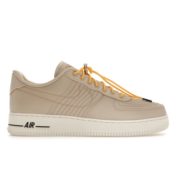 Nike ナイキ メンズ スニーカー  【Nike Air Force 1 Low \u002707 LV8 Sanddrift Sail】  大いさ US_10(28.0糎) Sanddrift/Sail-Citron Pulse-Hemp
