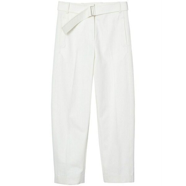 スリーワンフィリップリム レディース カジュアルパンツ ボトムス Belted tapered trousers White|asty