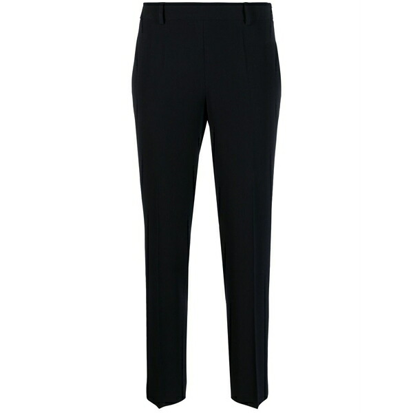 アルベルト ビアーニ レディース カジュアルパンツ ボトムス Tapered tailored trousers Blue|asty