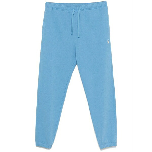 ラルフローレン メンズ カジュアルパンツ ボトムス Polo pony-embroidered track pants Blue|asty