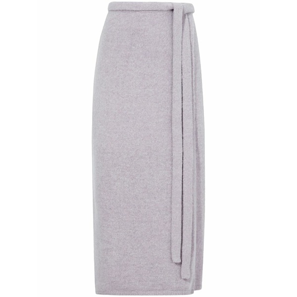 プロエンザ スクーラー ホワイト レーベル レディース スカート ボトムス Zadie knit wrap skirt Neutrals|asty