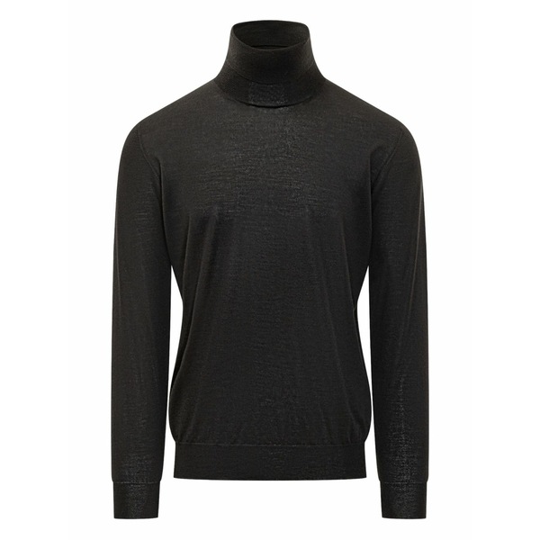 フィリッポ デ ラウレンティス メンズ ニット\u0026セーター アウター Roll-neck long-sleeve sweater Black