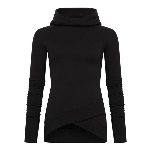 マルセラ レディース パーカー・スウェットシャツ アウター Geneva long-sleeve hodie Black