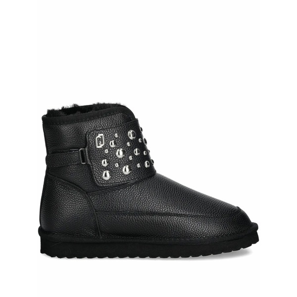 リュージョー レディース ブーツ シューズ Studded ankle boots Black
