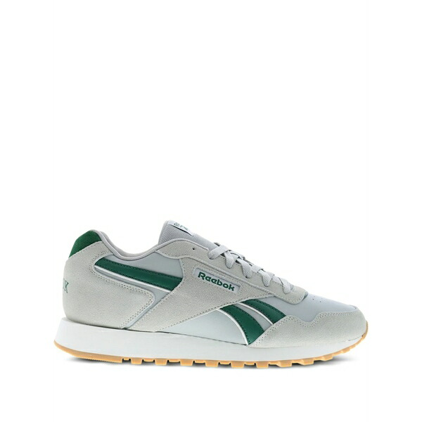 リーボック メンズ スニーカー シューズ Glide \"grey/dark green\"" sneakers White"