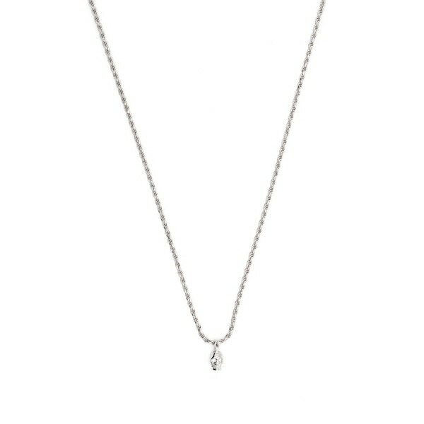 エマニュエレ ビコッキ メンズ 首飾り・チョー鉄道車両 佩び物 Diamond eye skull pendant necklace Silver