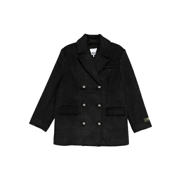 ガニー レディース ジャケット＆ブルゾン アウター Double-breasted jacket Grey｜asty