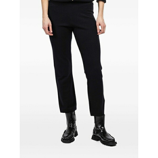 エクストリームカシミア レディース カジュアルパンツ ボトムス Wander drawstring trousers Black｜asty