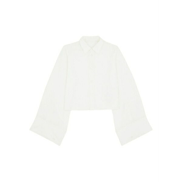 マルタンマルジェラ レディース シャツ トップス Long-sleeved shirt White｜asty