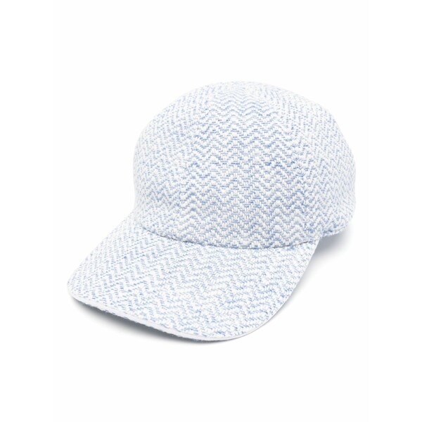 イレブンティ レディース 鳥打ち帽 付属物 Interlock-weave baseball cap Blue