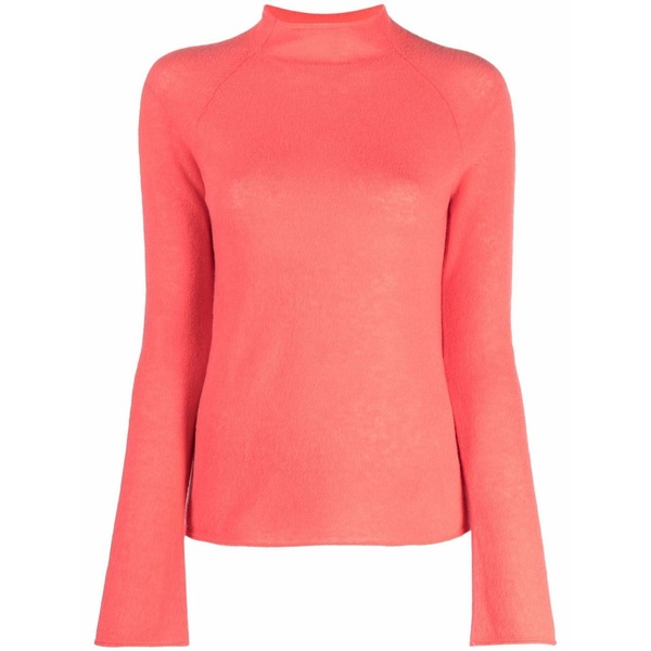 フォルテ フォルテ レディース ニット&セーター アウター Mock-neck jumper Red｜asty