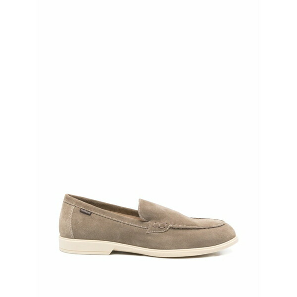 ネロ ジャルディーニ メンズ スリッポン・ローファー シューズ Slip-on leather loafers Neutrals