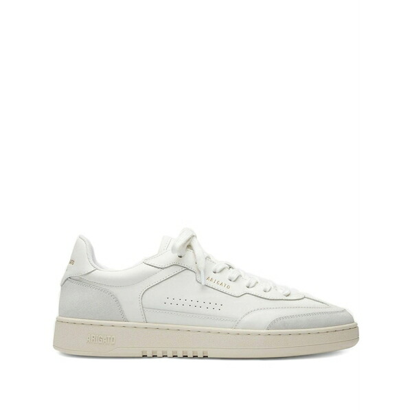 アクセルアリガト メンズ スニーカー シューズ Dice t-toe lace-up sneakers White