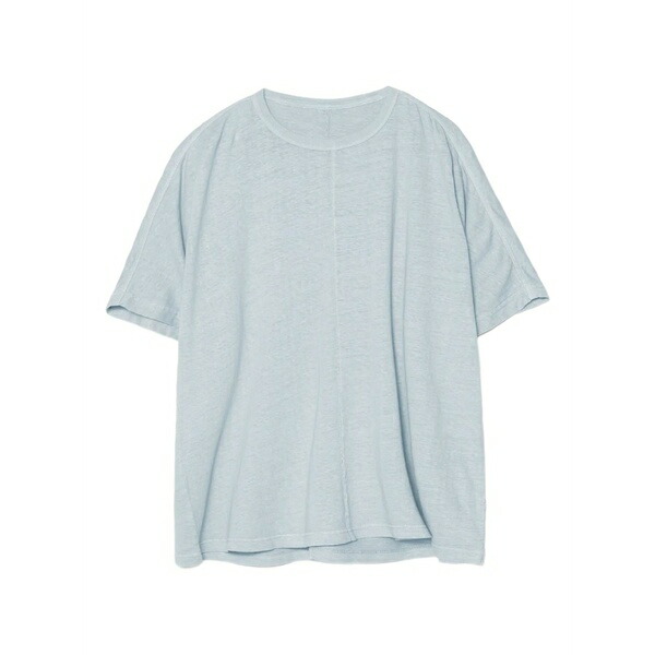 マハリシ メンズ ティーシャツ トップス Central-seam short-sleeve t-shirt Blue メンズファッション-Tシャツ・カットソー